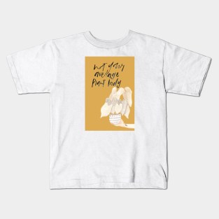 Average plant lady Kids T-Shirt